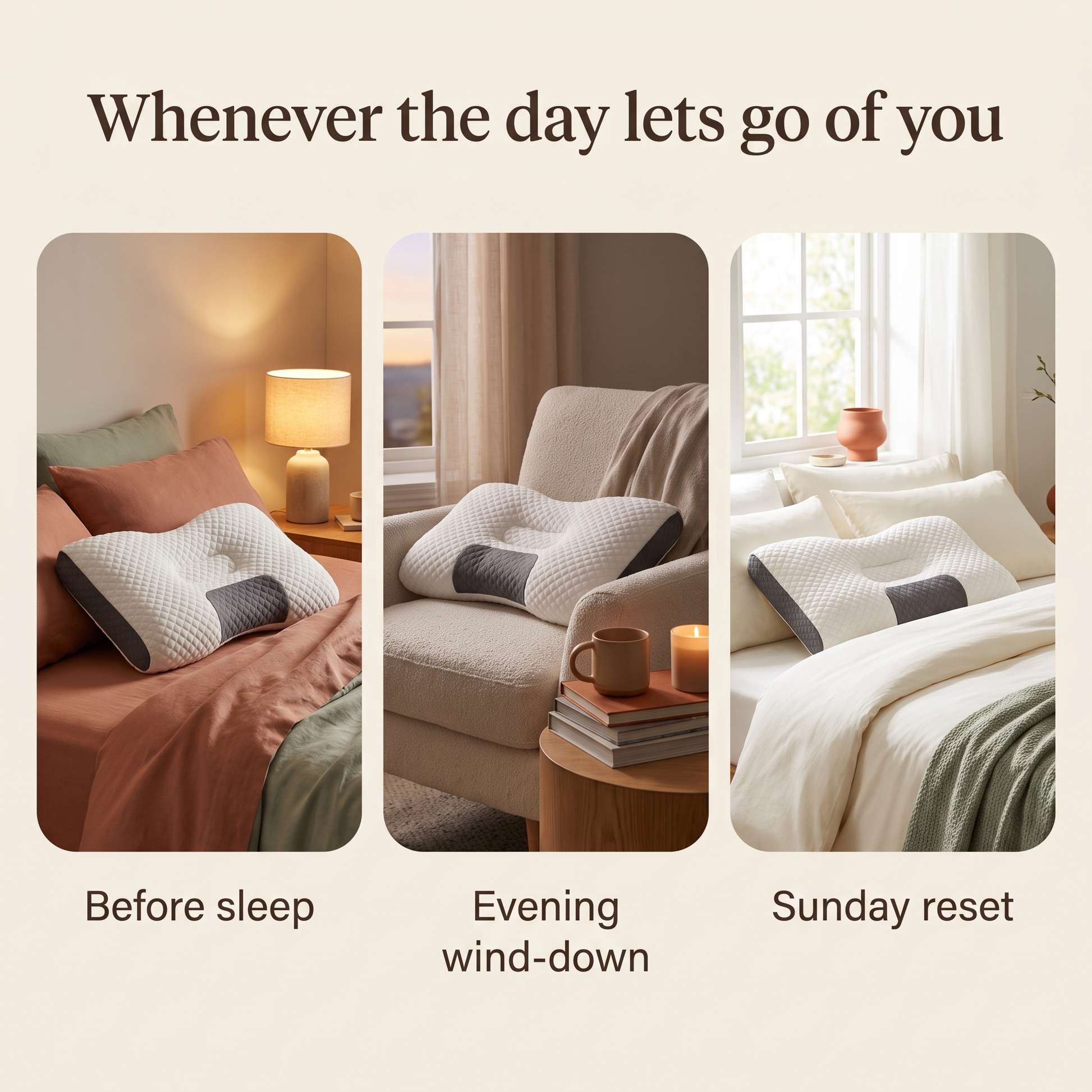 Use it before sleep, during an evening wind-down, or a Sunday reset