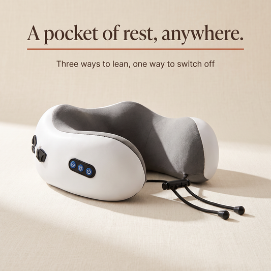 A pocket of rest, anywhere — three ways to lean, one way to switch off