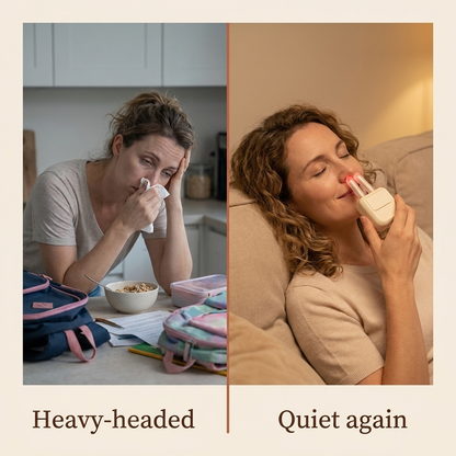 Heavy-headed to quiet again